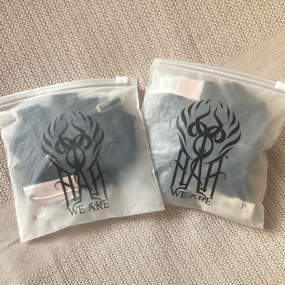 We Are HAH Garter + Harness Set Black - Picture 5 of 7